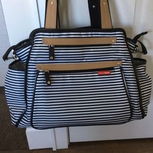 Large skip hop diaper bag
